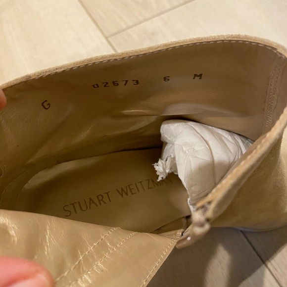 Stuart Weitzman Lofty Suede Boots - Picture 9 of 10